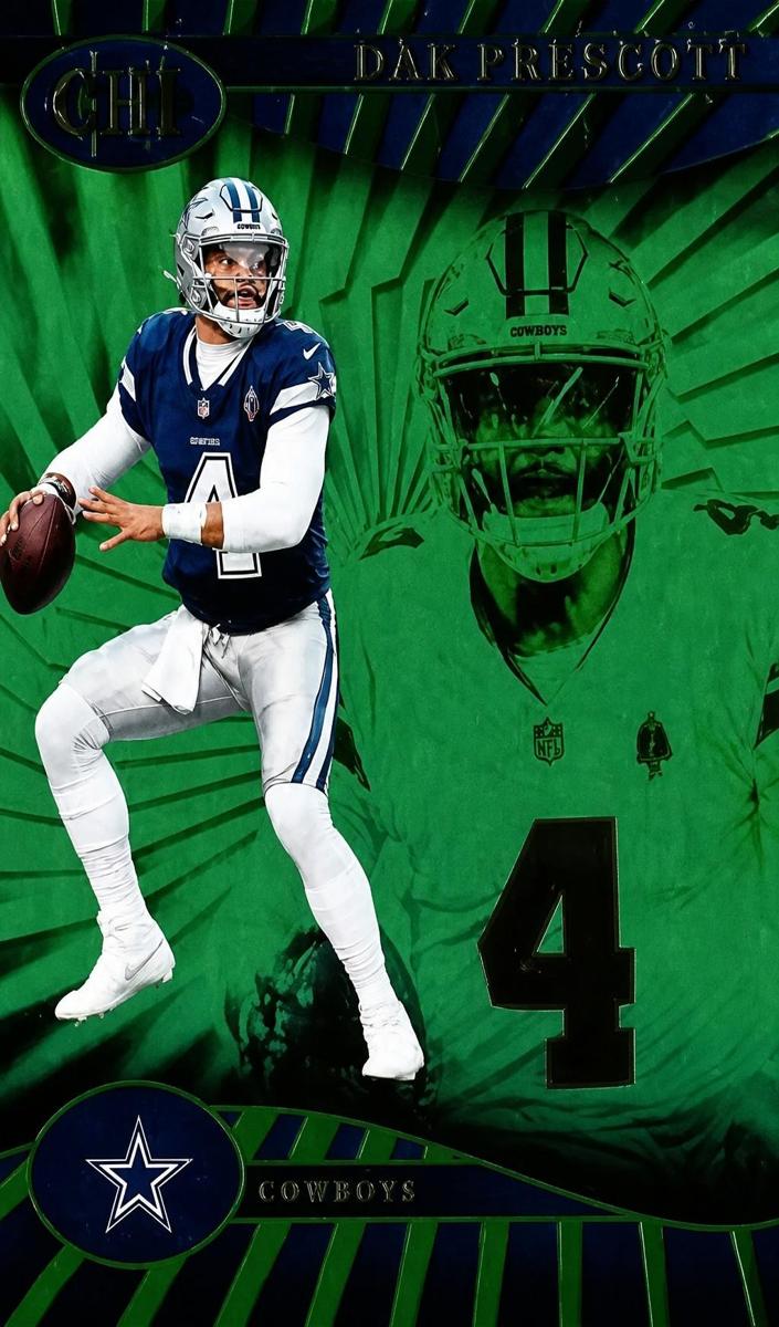 2024 Panini Illusions Football Emerald Trophy Collection Dak Prescott #21