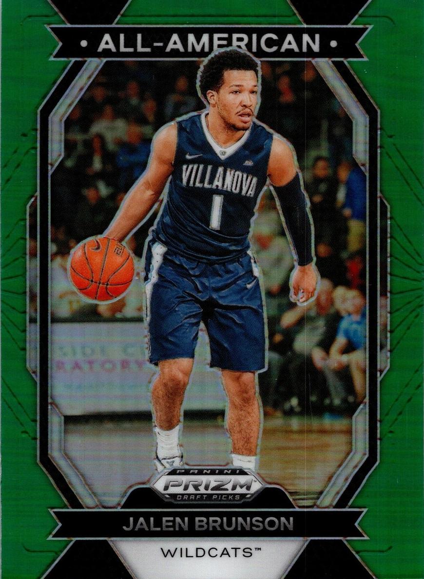 2024 Panini Prizm Draft Picks Basketball Green Jalen Brunson #7