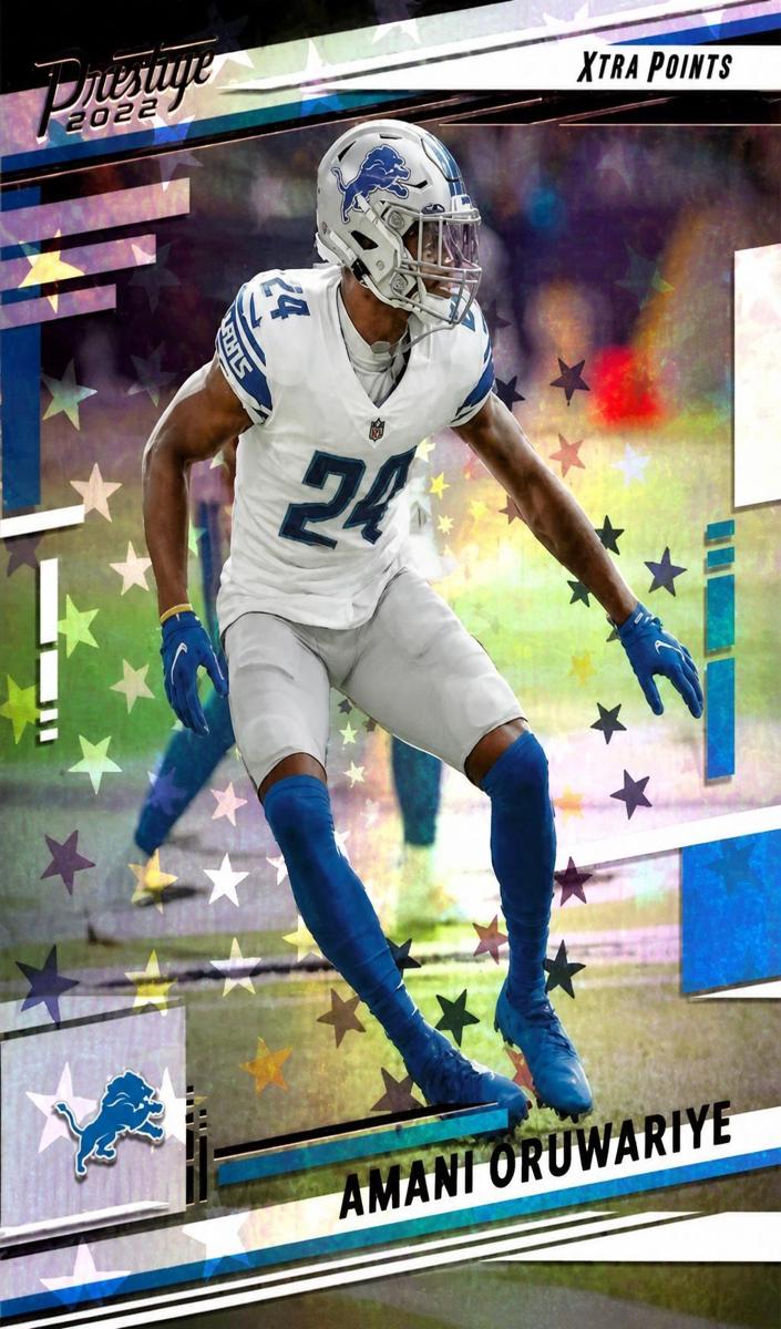 2022 Panini Prestige Football Xtra Points Astral Amani Oruwariye #100