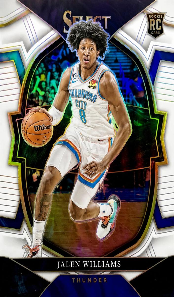 2022 Panini Select Basketball White Jalen Williams #90
