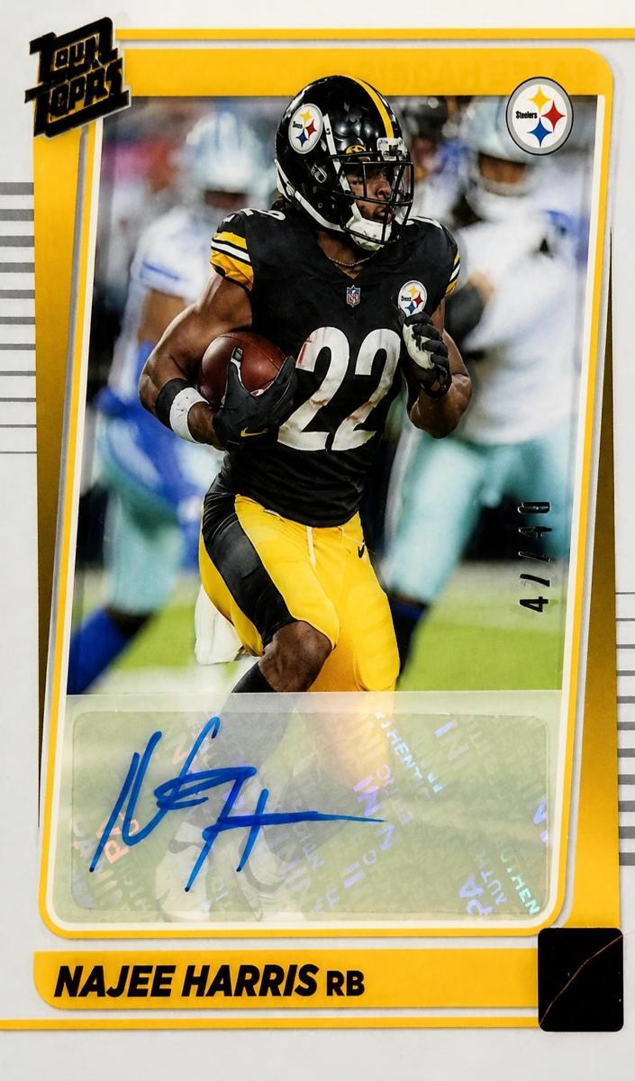 2021 Panini Clearly Donruss Football Red Najee Harris #60