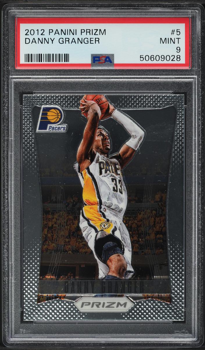 2012 Panini Prizm Basketball Danny Granger #5 PSA 9