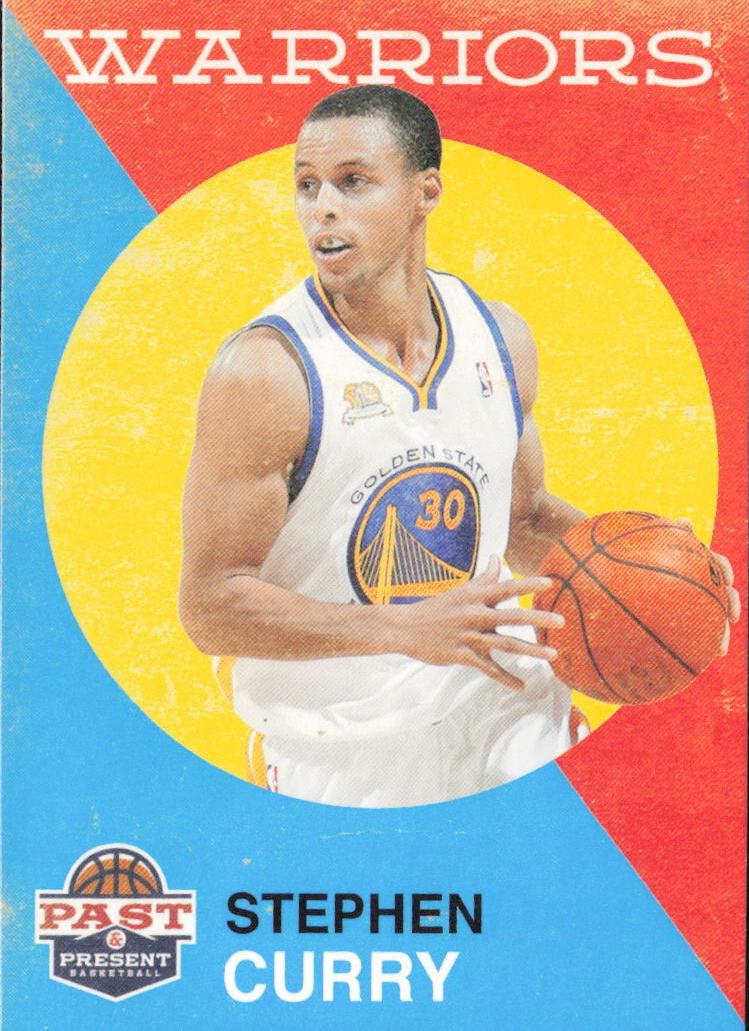2011 Panini Past & Present Basketball Stephen Curry #114 PSA 9