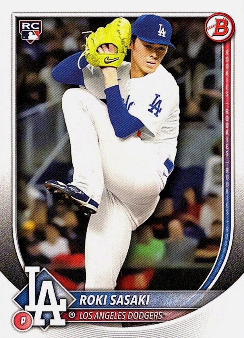 2025 Bowman Baseball Roki Sasaki #12 PSA 10