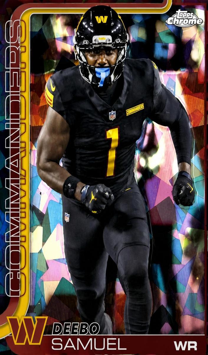 2025 Topps Chrome Sapphire Football Deebo Samuel #294