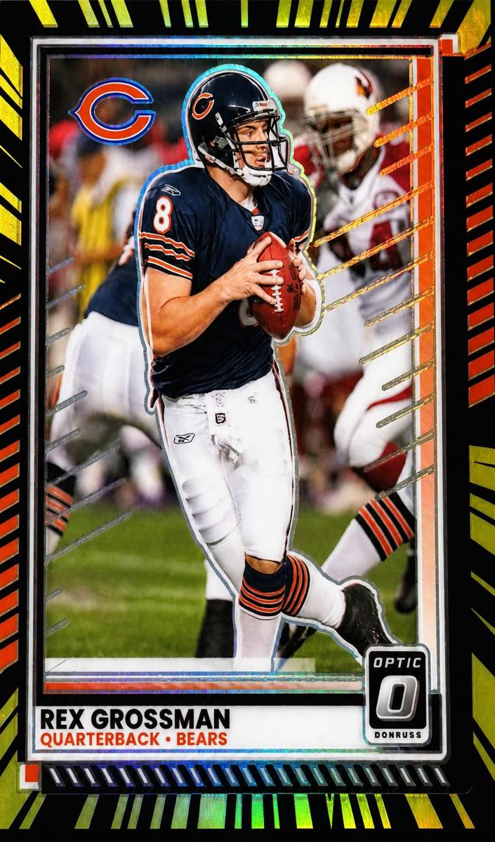 2025 Donruss Optic Football Electricity Rex Grossman #66
