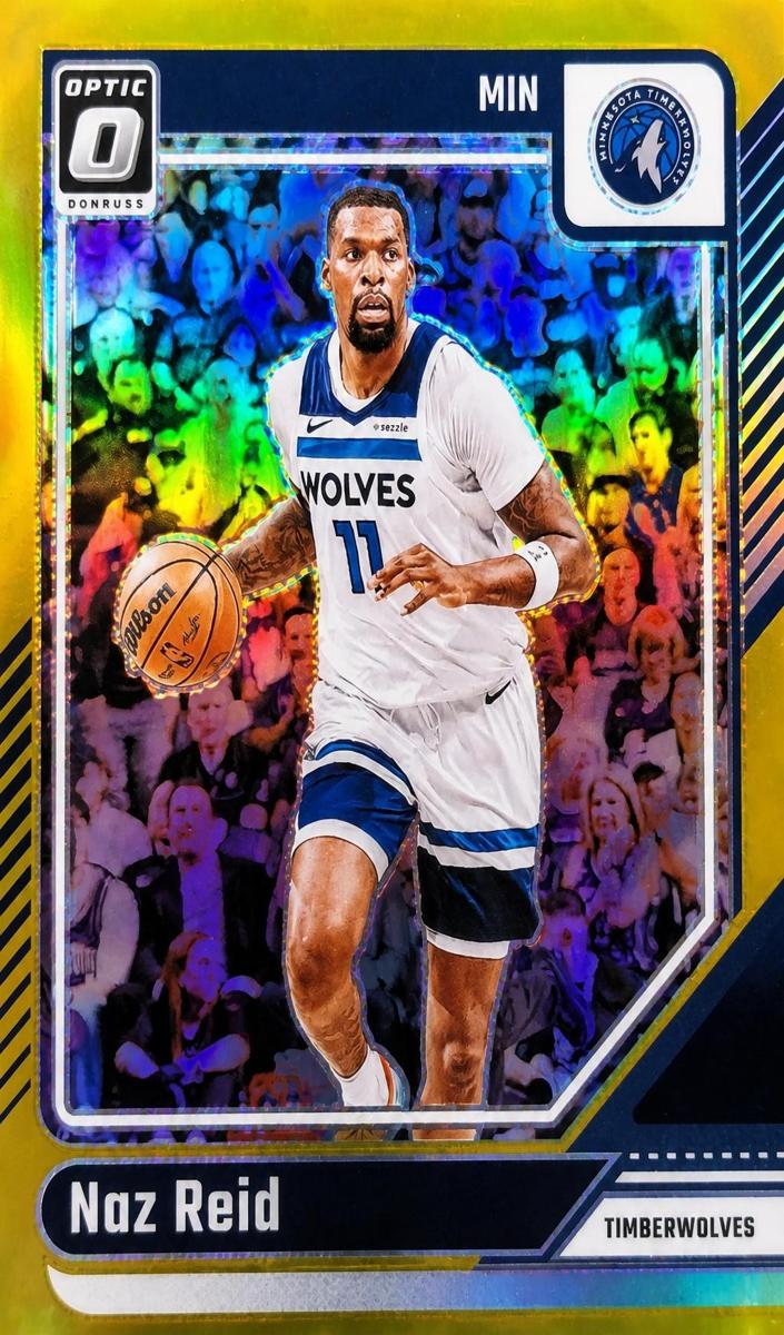 2024 Donruss Optic Basketball Gold Naz Reid #20