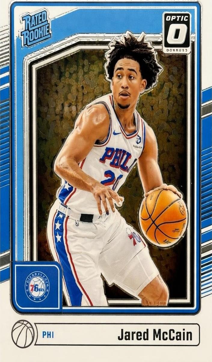 2024 Donruss Optic Basketball Jared McCain #270 PSA 9