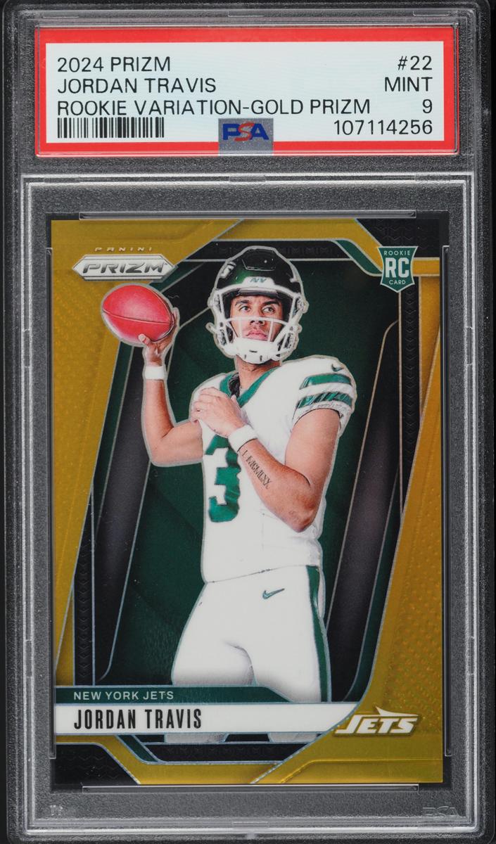 2024 Panini Prizm Football Gold Jordan Travis #22