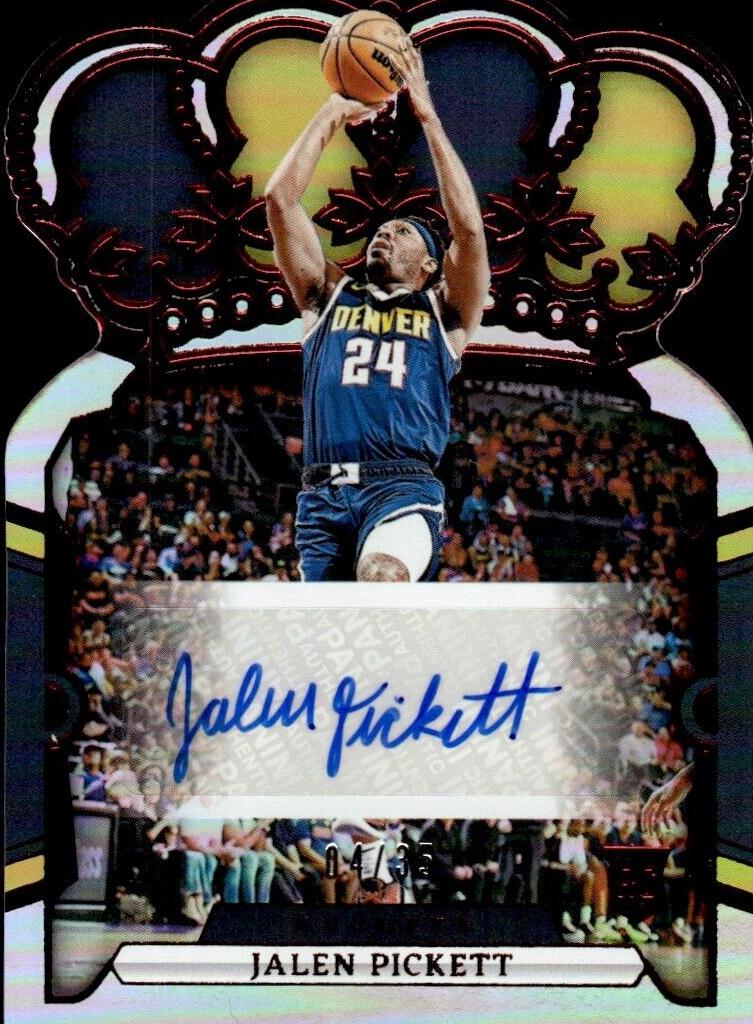 2023 Panini Crown Royale Basketball Red Jalen Pickett #RC-PKT