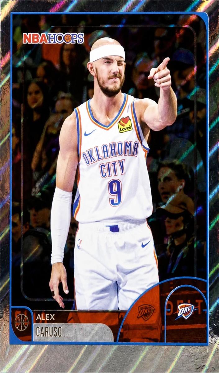 2025 Topps NBA Hoops Basketball Rainbow Alex Caruso #24