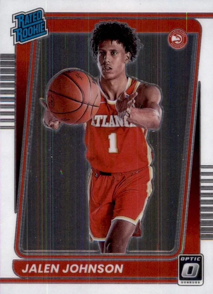 2021 Donruss Optic Basketball Jalen Johnson #181 PSA 10