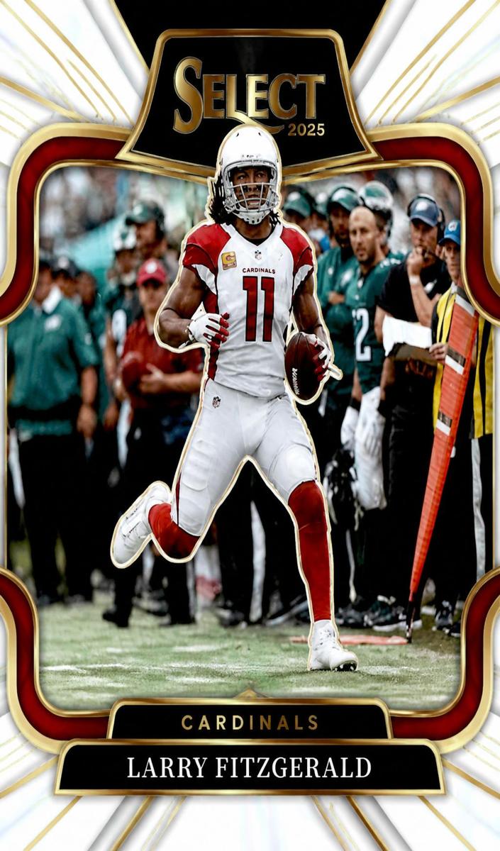 2025 Panini Select Football Silver Larry Fitzgerald #449