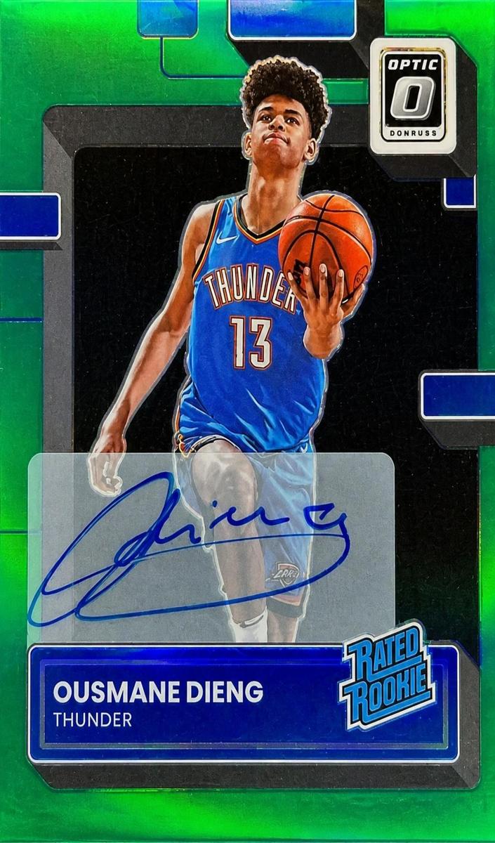 2022 Donruss Optic Basketball Green Ousmane Dieng #220