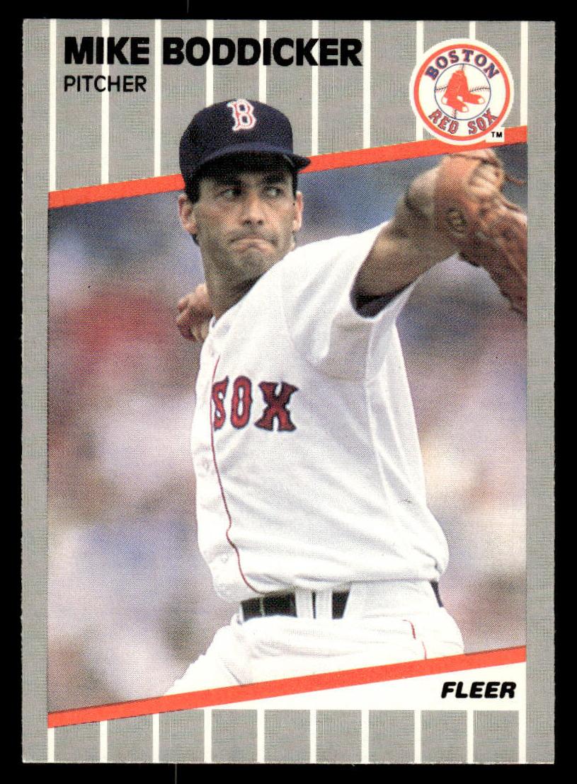 1989 Fleer Baseball Mike Boddicker #80
