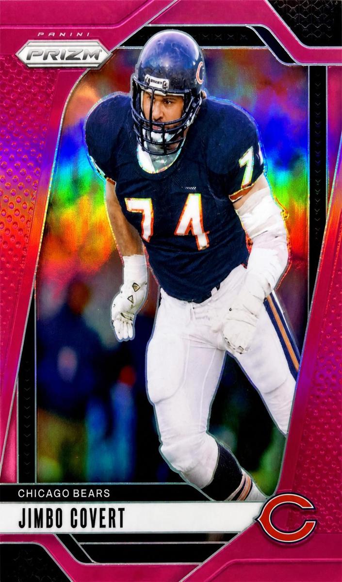 2024 Panini Prizm Football Pink Jimbo Covert #53