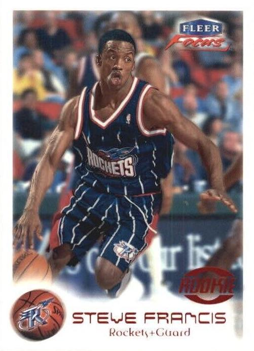 1999 Fleer Focus Basketball Steve Francis #109