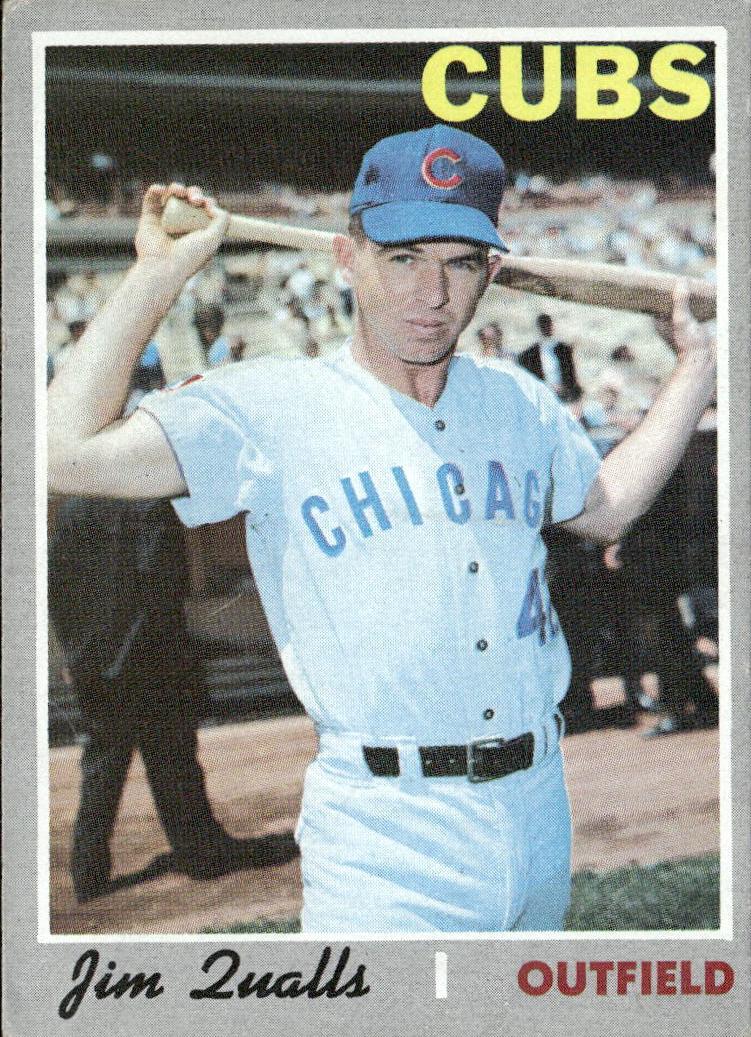 1970 Topps Baseball Jim Qualls #192