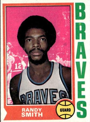 1974 Topps Basketball Randy Smith #8