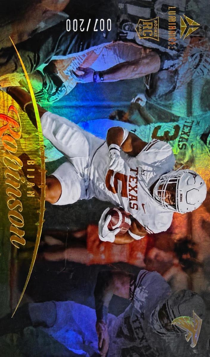 2023 Panini Luminance Football Gold Bijan Robinson #178