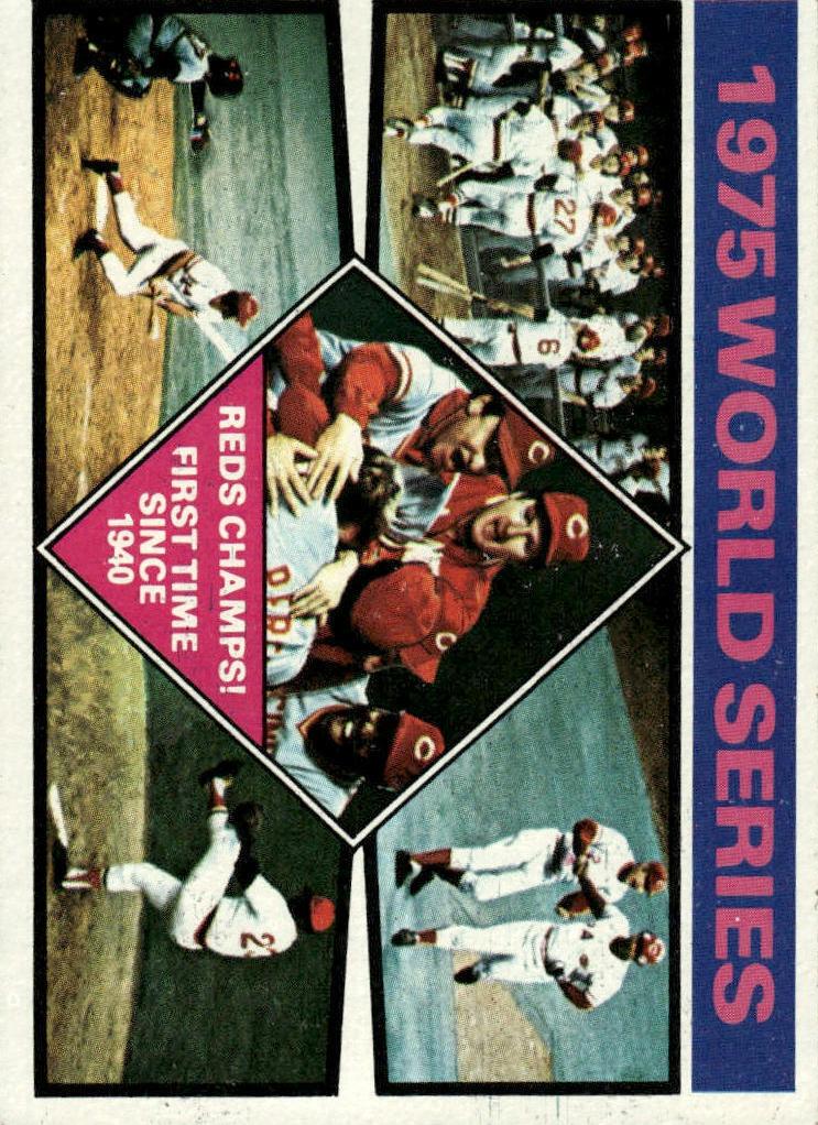 1976 Topps Baseball 1975 World Series #462
