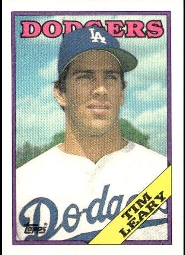 1988 Topps Baseball Tim Leary #367 PSA 8.5
