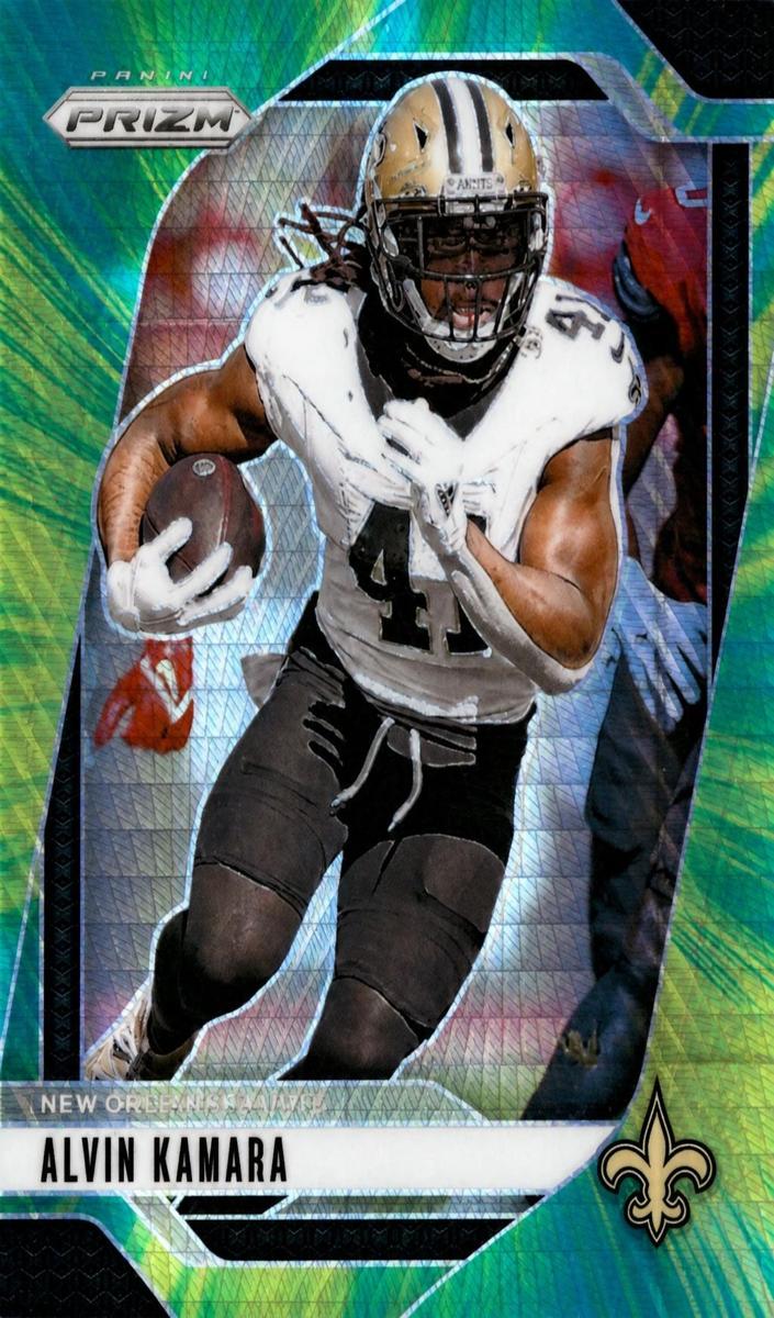 2024 Panini Prizm Football Hyper Alvin Kamara #204 PSA 9