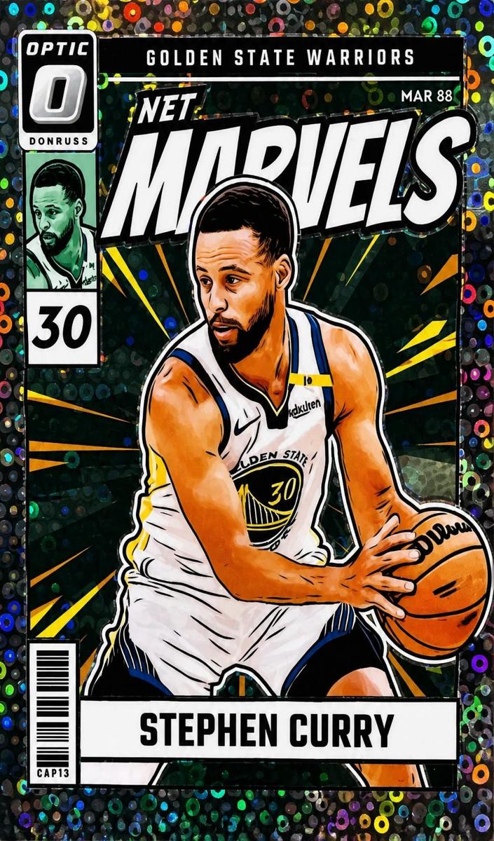 2024 Donruss Optic Basketball Fast Break Holo Stephen Curry #15