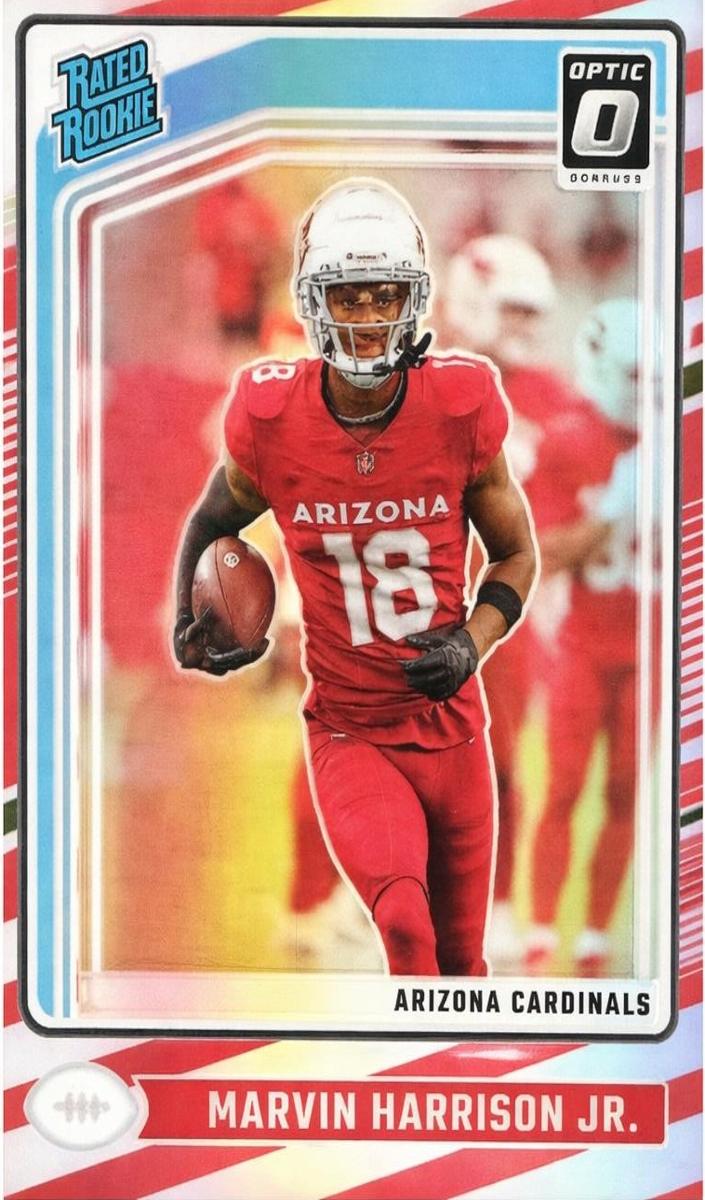 2024 Donruss Optic Football Freedom Marvin Harrison Jr. #276 PSA 9