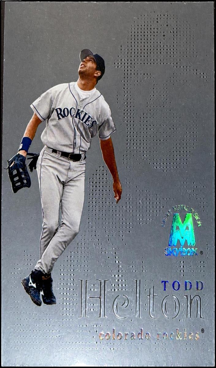 1999 Skybox Molten Metal Baseball Todd Helton #28F