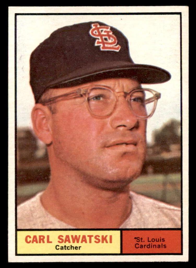 1961 Topps Baseball Carl Sawatski #198 PSA 6.5