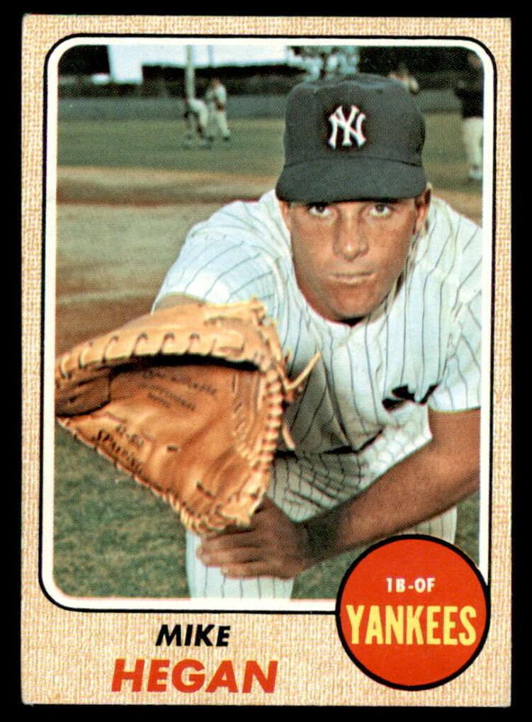 1968 Topps Baseball Mike Hegan #402