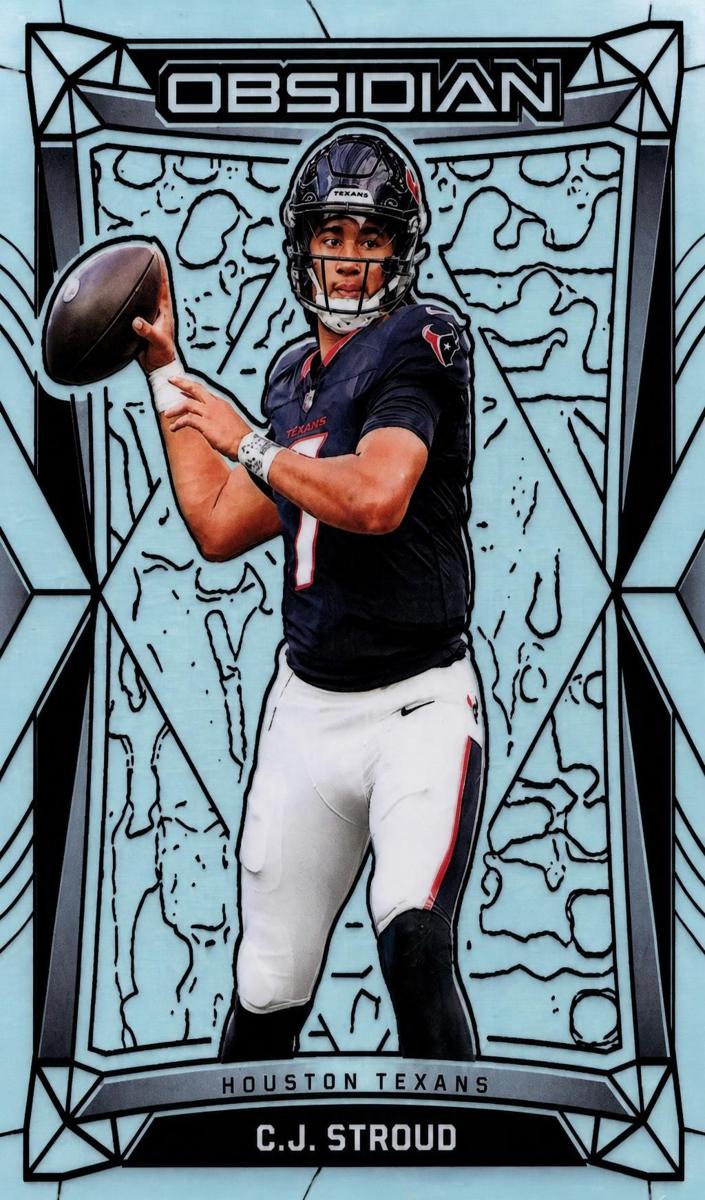2024 Panini Obsidian Football Silver C.J. Stroud #77