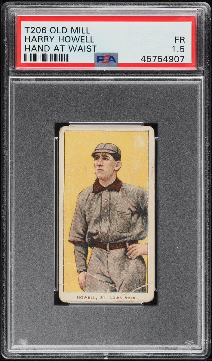 1909-11 T206 Baseball Harry Howell #NNO