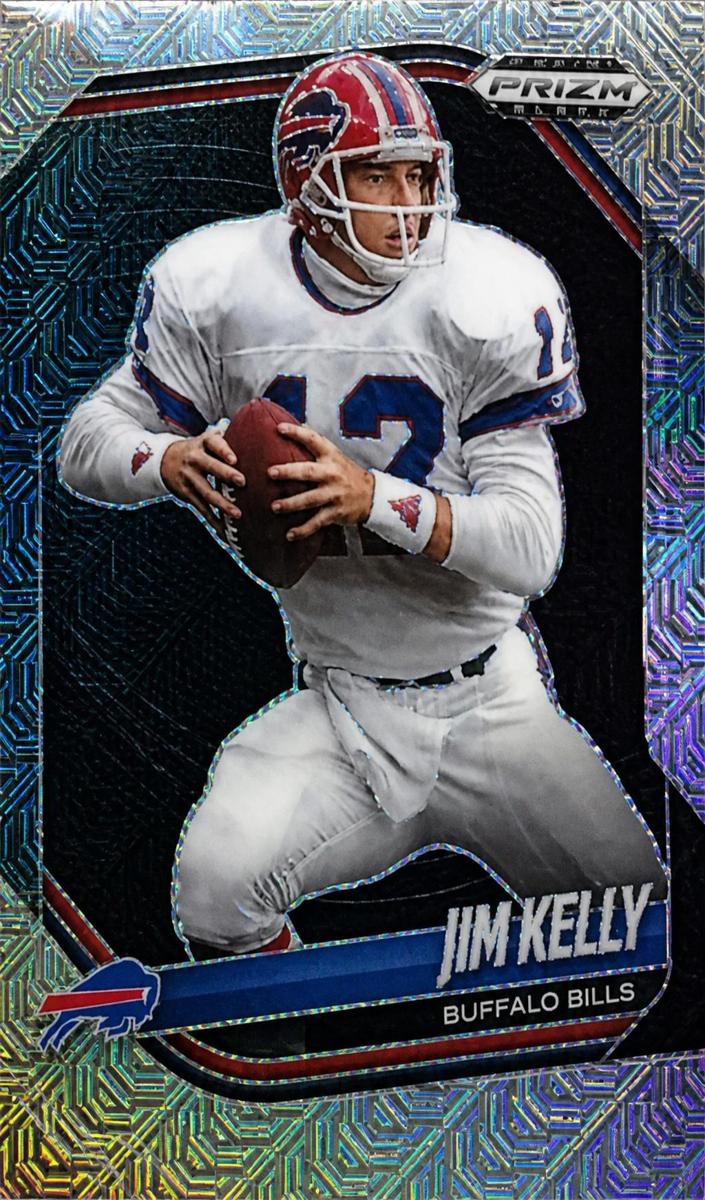 2025 Panini Prizm Black Football Mojo Jim Kelly #12