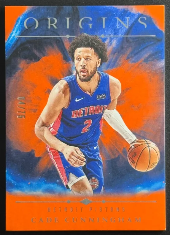 2024 Panini Origins Basketball Orange Cade Cunningham #60