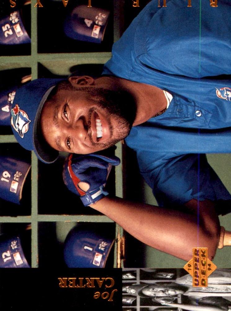 1994 Upper Deck Baseball Joe Carter #91