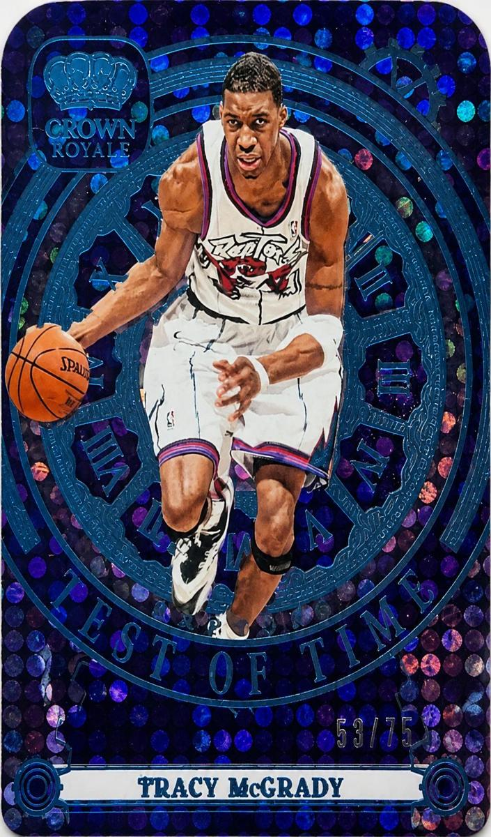 2023 Panini Crown Royale Basketball Blue Tracy McGrady #1