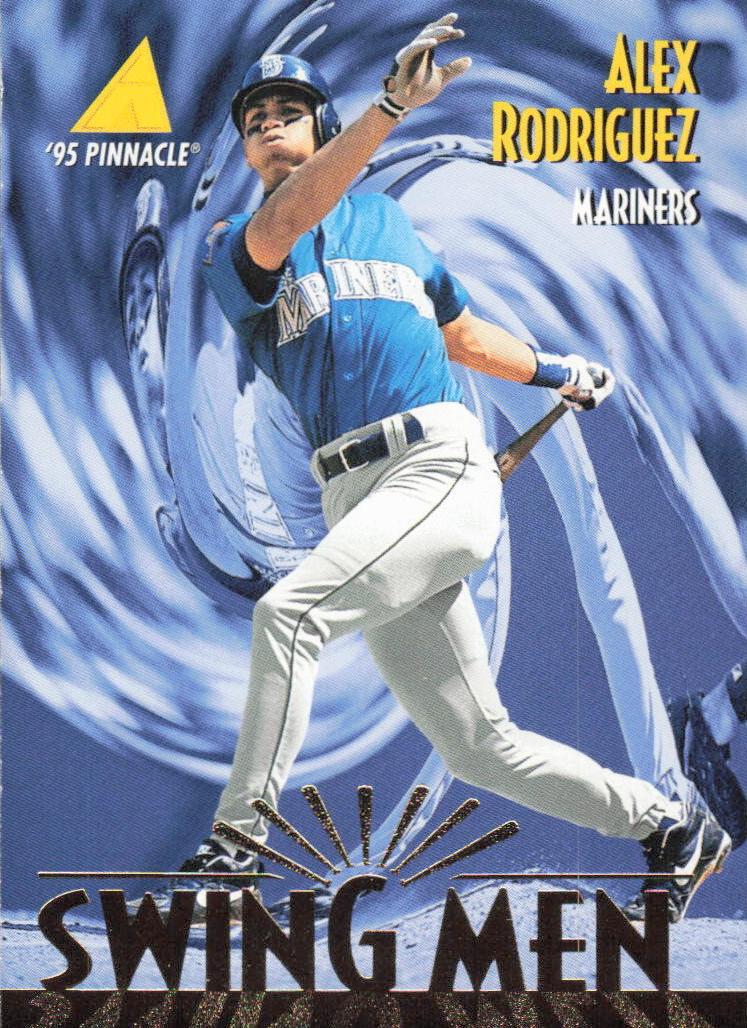 1995 Pinnacle Baseball Alex Rodriguez #283 PSA 8