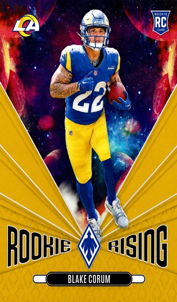 2024 Panini Phoenix Football Gold Blake Corum #RR-BCM