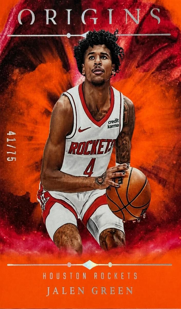 2024 Panini Origins Basketball Orange Jalen Green #50