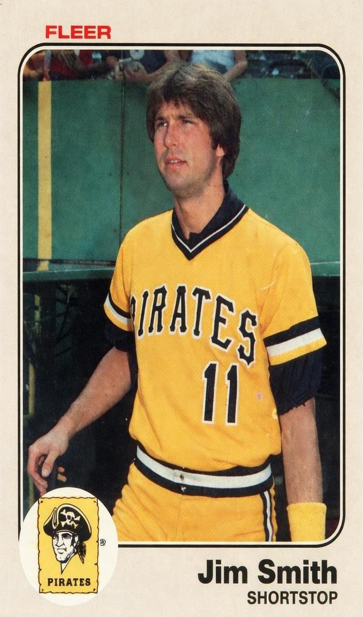 1983 Fleer Baseball Jim Smith #323 PSA 10