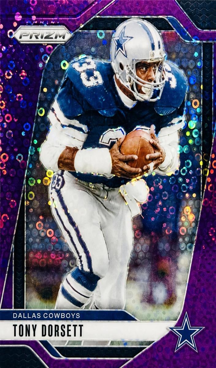 2024 Panini Prizm Football No Huddle Purple Tony Dorsett #81