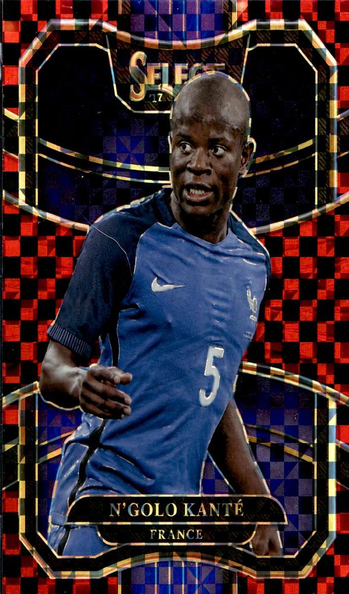 2017 Panini Select Soccer Checkerboard N'Golo Kante #87