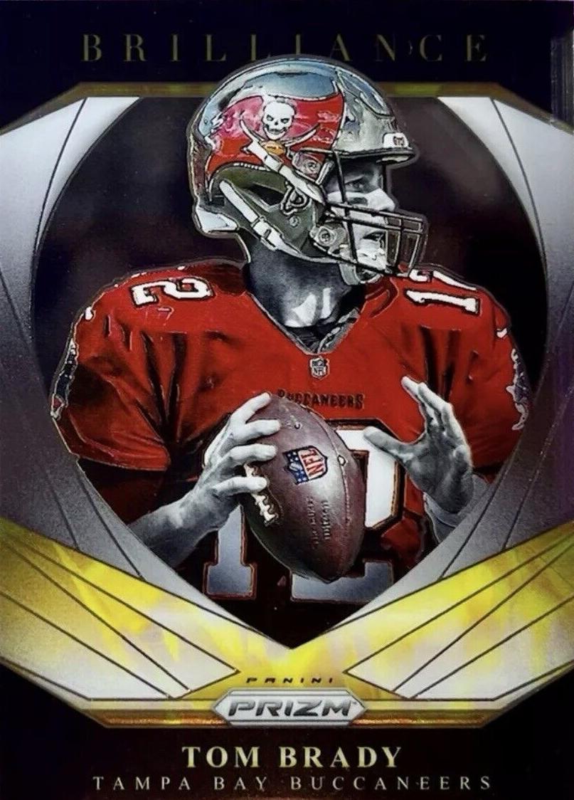 2020 Panini Prizm Football Tom Brady #7 PSA 9