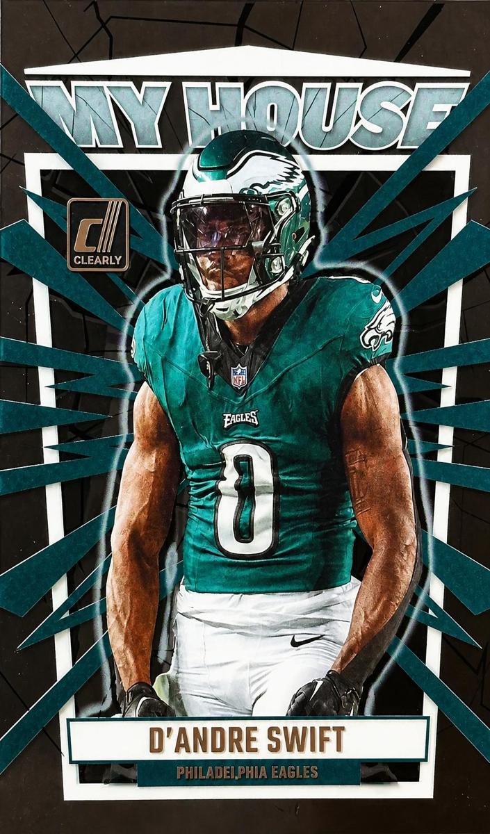 2023 Panini Clearly Donruss Football D'Andre Swift #10