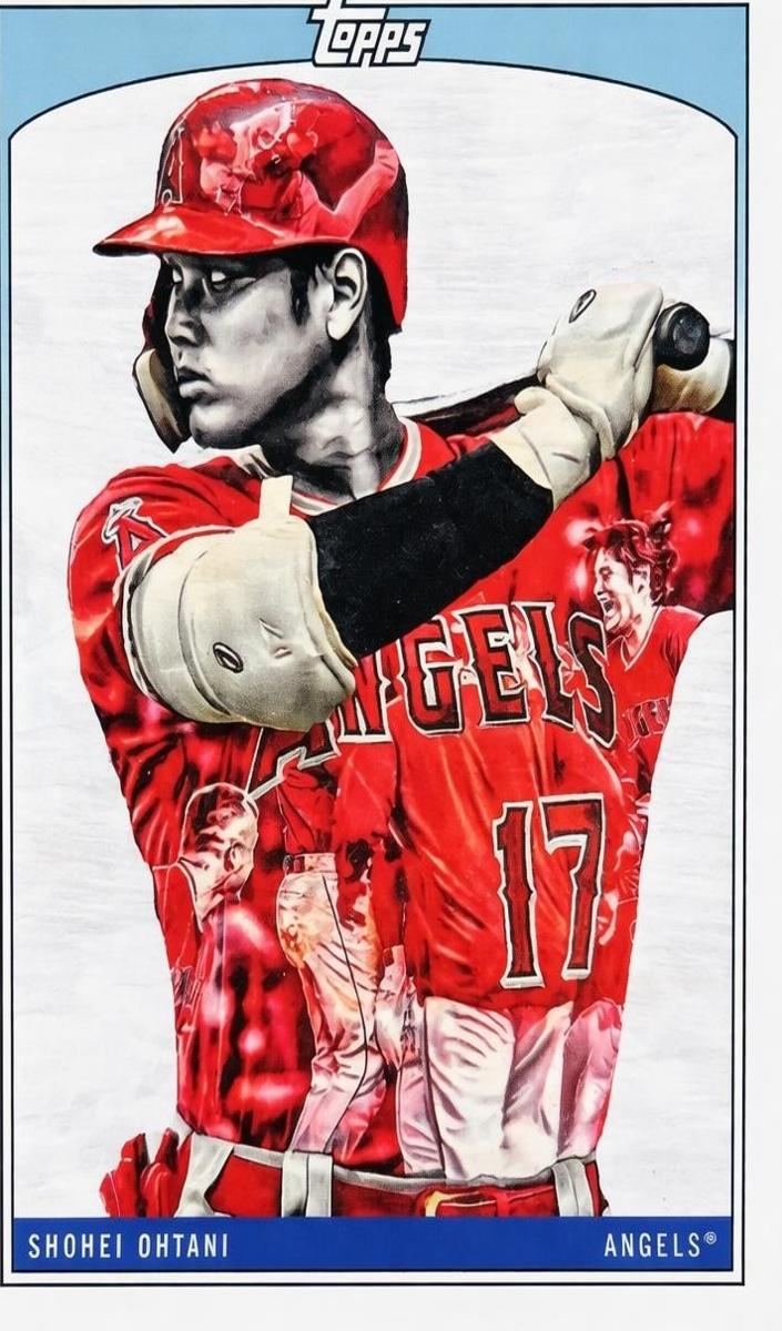 2022 Topps X Lauren Taylor Baseball Shohei Ohtani #21 PSA 9