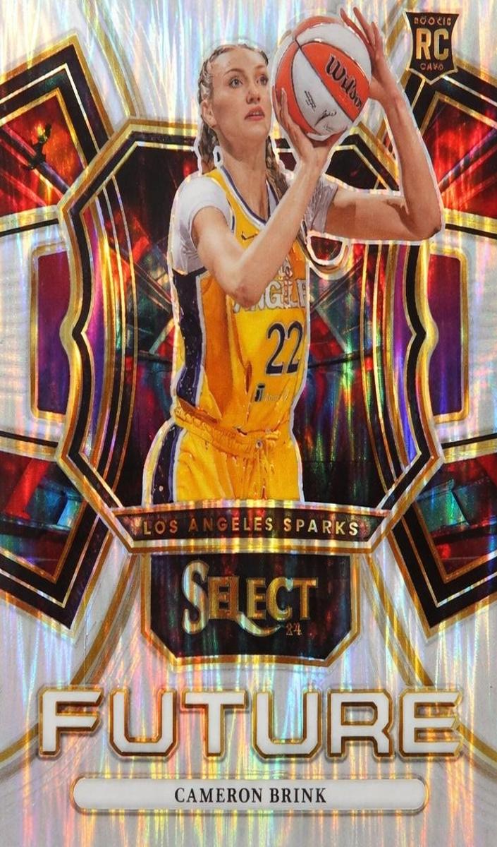 2024 Panini Select WNBA Basketball Flash Cameron Brink #7 PSA 9