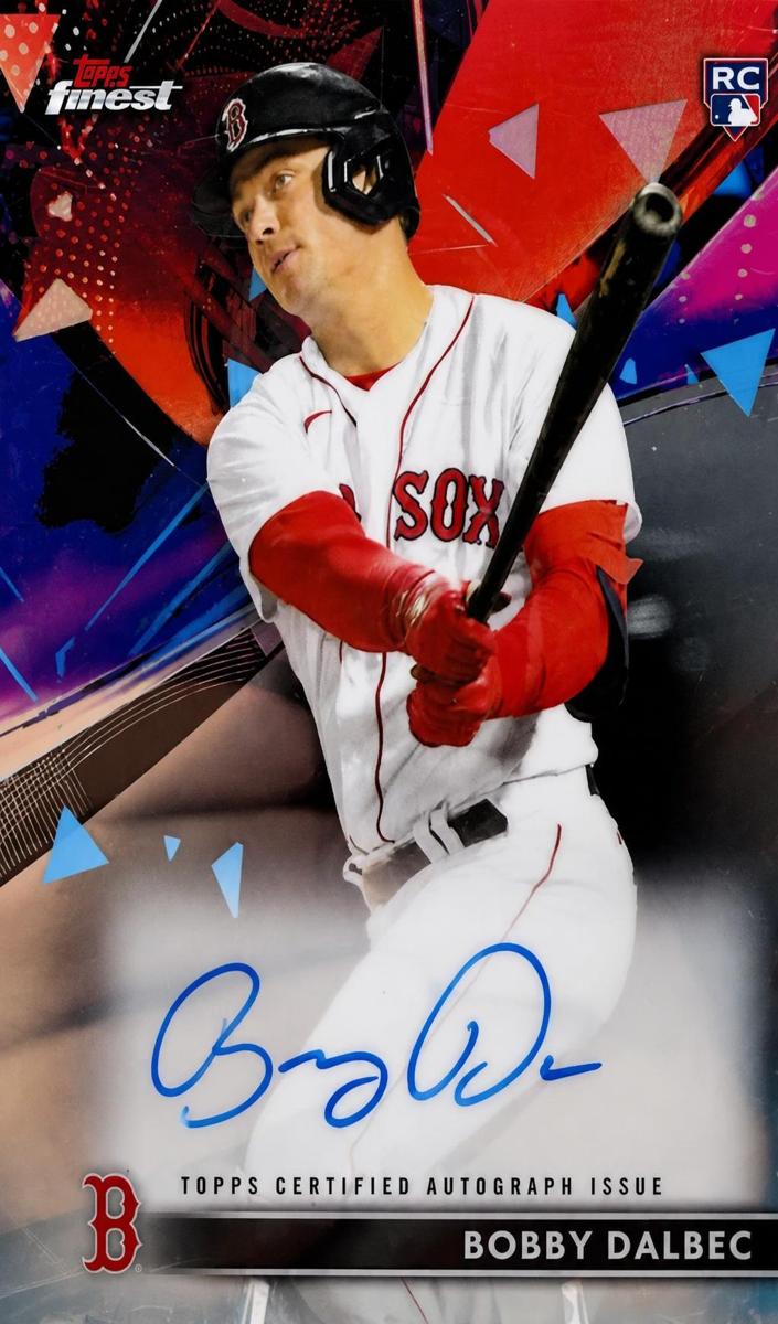 2021 Topps Finest Baseball Bobby Dalbec #FA-BD SGC 9