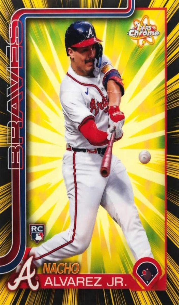 2025 Topps Chrome Baseball Nacho Alvarez Jr. #RR-19 PSA 9